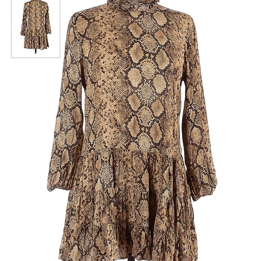 Zara - Casual Dress - Drop Waist - Large